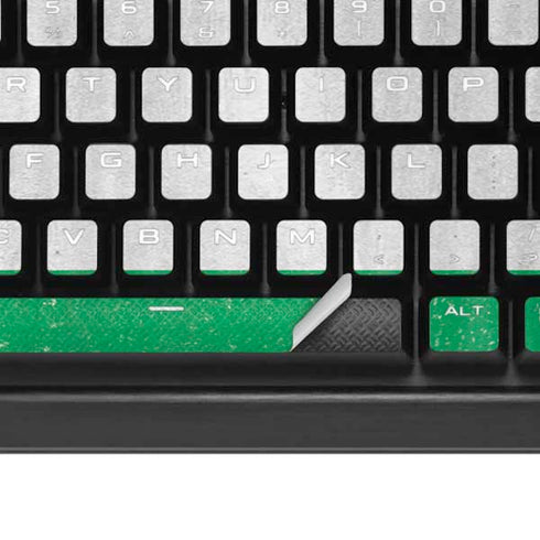 Nigeria Flag Distressed K95 RGB PLATINUM Mechanical Gaming Keyboard Skin
